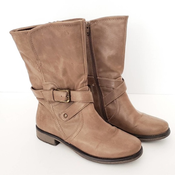 Bare Traps Saldana Midcalf Moto Boots 